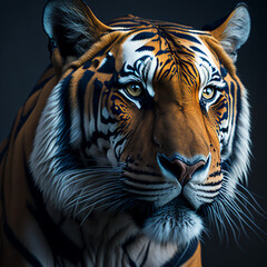 tiger photography, generative ai