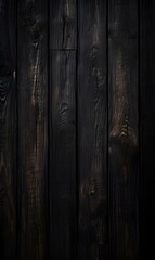 Fototapeta na wymiar Dark wood background with natural pattern