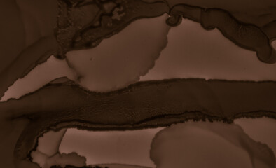 Paint Chocolate Texture. Dark Creamy Wallpaper.