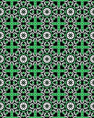 Ornate geometric Seamless pattern and abstract multicolored abstract design texture