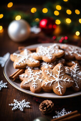 cookies at Christmas season