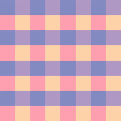 Checkered seamless pattern. Chequered backdrop for textile, tablecloth,clothes etc.