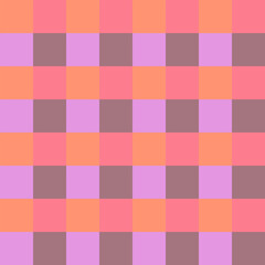 Checkered seamless pattern. Chequered backdrop for textile, tablecloth,clothes etc.