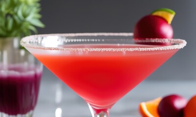 cocktail with cherry