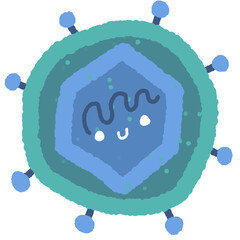 Microbie_virus_envelope