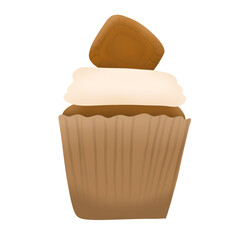 biscuit cupcake