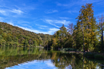 Fototapeta premium Östliche Adria. Kroatien. Plitvicen Seen