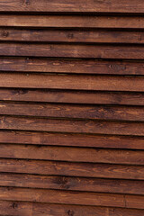 wall brown wood panel close-up