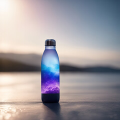 space-inspired water bottle