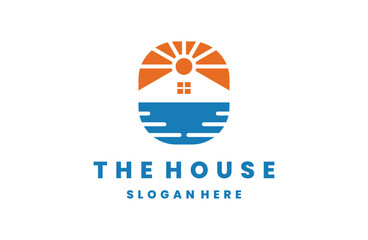 House Logo  Symbol isolated . Usable for Real Estate, Construction, Architecture and Building Logos.