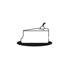 Sweet Dessert Cake Icon