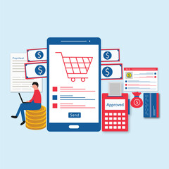 Pay outstanding dues online, Credit card bill payment successfully, Rewards and benefits on regular payments 