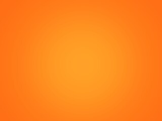 Abstract orange gradient background backdrop.