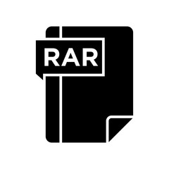 RAR Icon symbols pictograms design elements visual representations