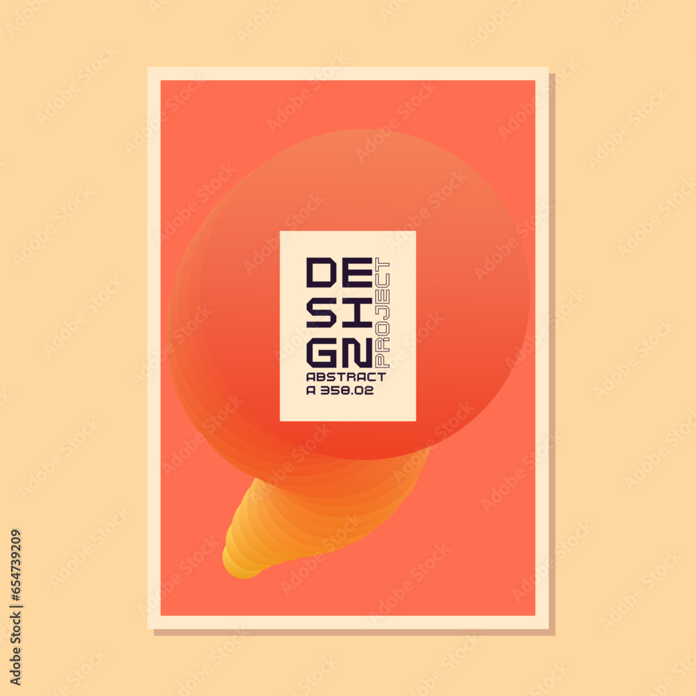 Aufkleber a template to use in your design. a composition of geometric shapes. abstract background. modern pos