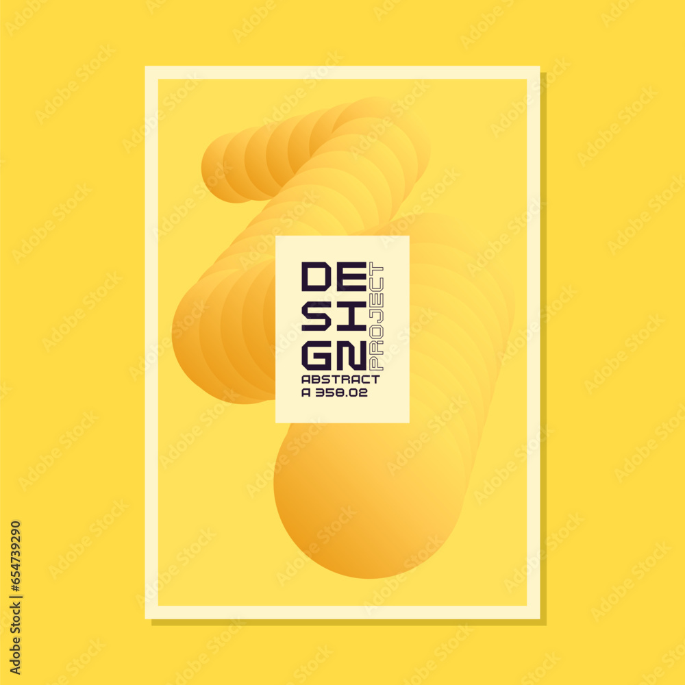 Aufkleber a template to use in your design. a composition of geometric shapes. abstract background. modern pos