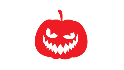 Halloweens carved scary pumpkins for decorations and events. orange and dark yellow color