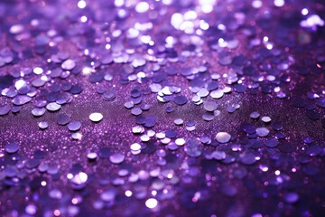 Purple background with glitter