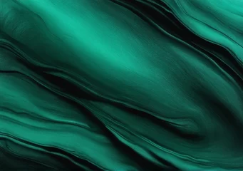 Foto op Canvas abstract background of deep emerald color beautiful rich design © Anminsi