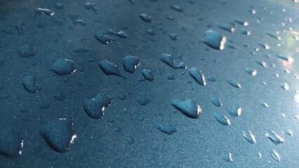 water drops on the window