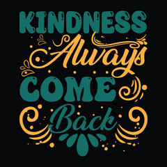 world kindness day tshirt design