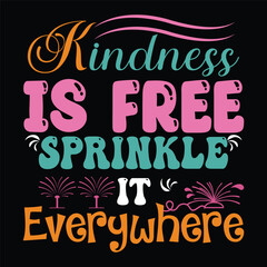 world kindness day tshirt design