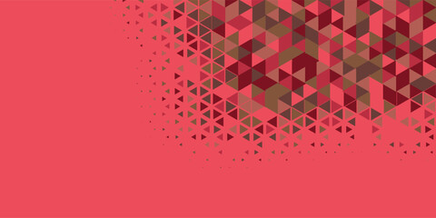 Abstract Triangle colorful background or wallpaper with polygons, triangles or concave geometrical shapes with Copy space soft color