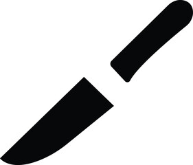 Knife vector icon. Knife flat sign design. Knife symbol pictogram