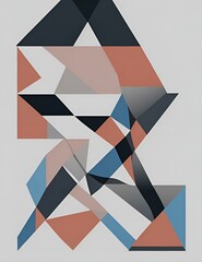 Fototapeta premium abstract geometric background