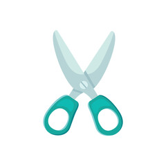 Scissors illustration icon. Vector design