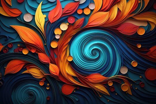 Abstract Background for Thanksgiving