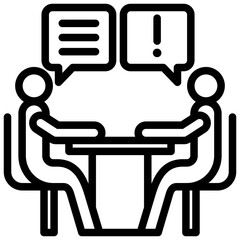 Employee Assistance Programs Outline Icon