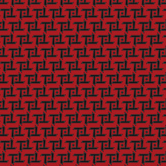 Red brick wall seamless pattern background