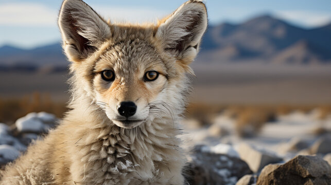 region fox vulpes HD 8K wallpaper Stock Photographic Image