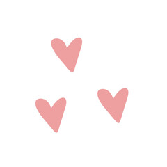 Doodle hearts