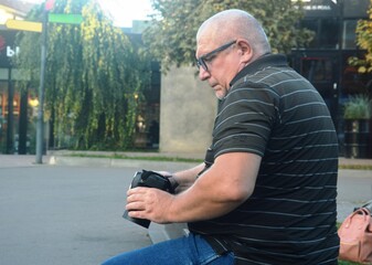 man using a mobile phone