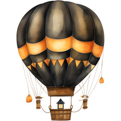 Halloween Hot air Balloon