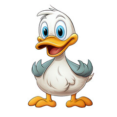 Obraz premium Cartoon duck