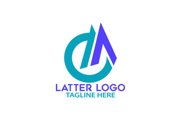 Latter, business logo design
