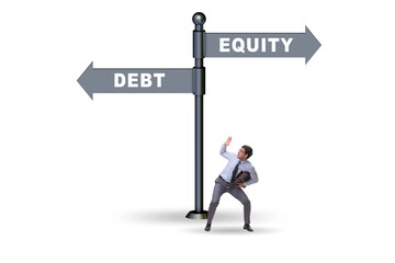 Debt or equity concept as financing options