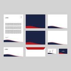 Modern, clean design stationery suitable for all types of companies