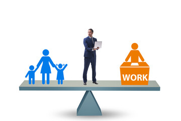Work home balance with business people