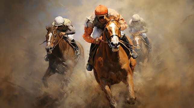 corrida de cavalos 
