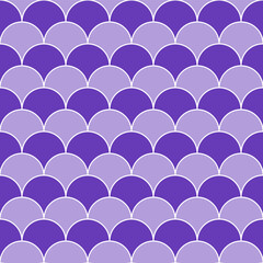 Fototapeta premium Purple fish scales pattern. fish scales pattern. fish scales seamless pattern. Decorative elements, clothing, paper wrapping, bathroom tiles, wall tiles, backdrop, background.