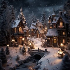Holiday Harmony: Scenes of Christmas Cheer
