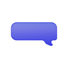 blue chat icon