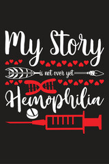 World Hemophilia Day T-Shirt Design