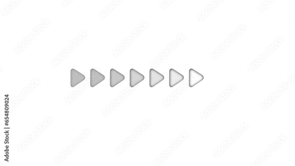 Poster abstract beautiful arrow line loading animation, loading icon , processing ,downloading , glowing ,c