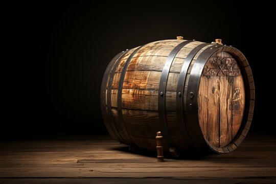 A barrels weathered appearance hints at tales of craftsmanship and use