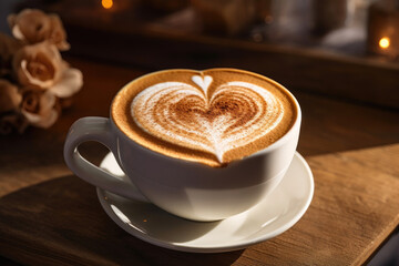 Espresso Love: Heartwarming Coffee Cup